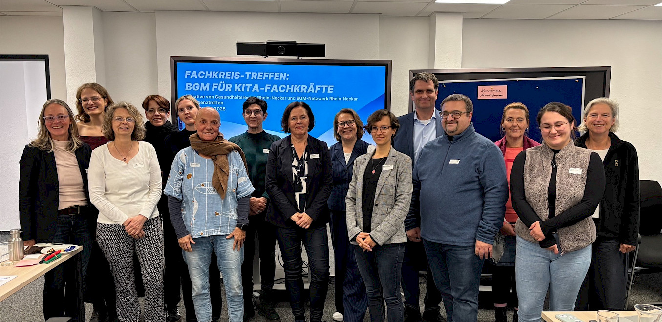 Dokumentation Netzwerk "BGM für Kita-Fachkräfte" - Präsenztreffen vom 06. Oktober 2025