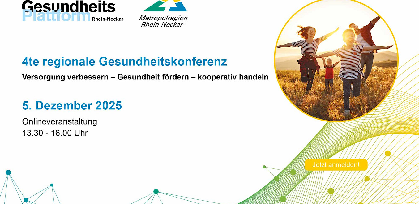 Dokumentation der 4. Regionalen Gesundheitskonferenz Rhein-Neckar am 5. Dezember 2025